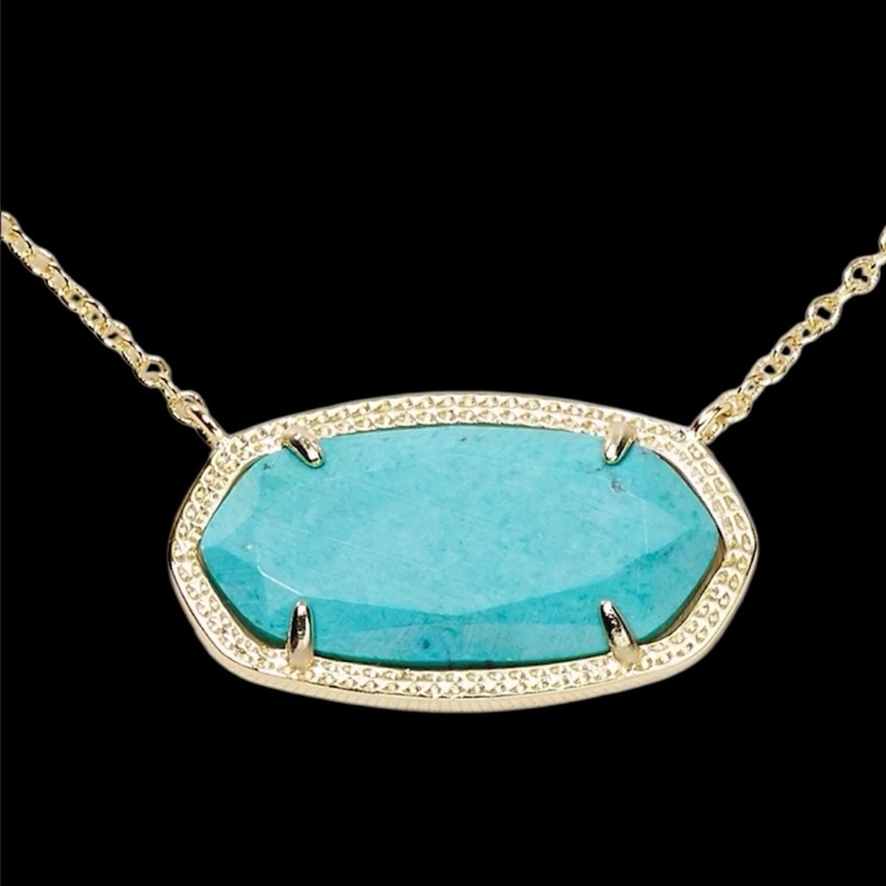 Kendra Scott Dylan Pendant Necklace in Turquoise